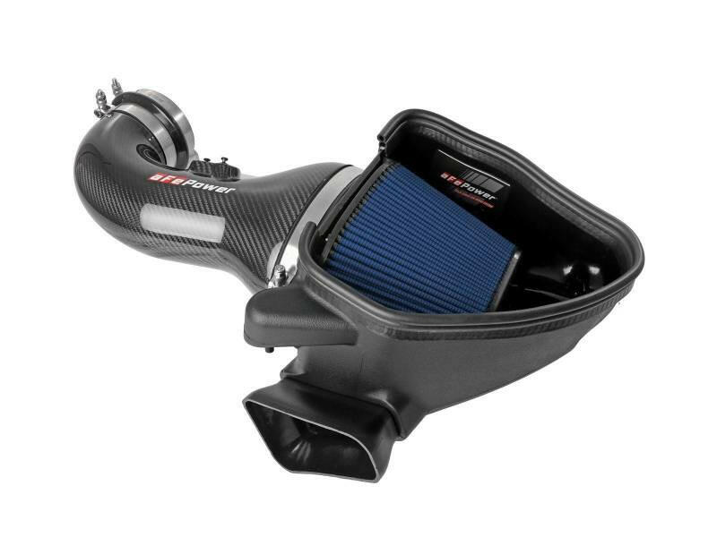 aFe 17-12 Chevrolet Camaro ZL1 (6.2L-V8) Track Series Carbon Fiber CAI System w/ Pro 5R Filters Cold Air Intakes aFe