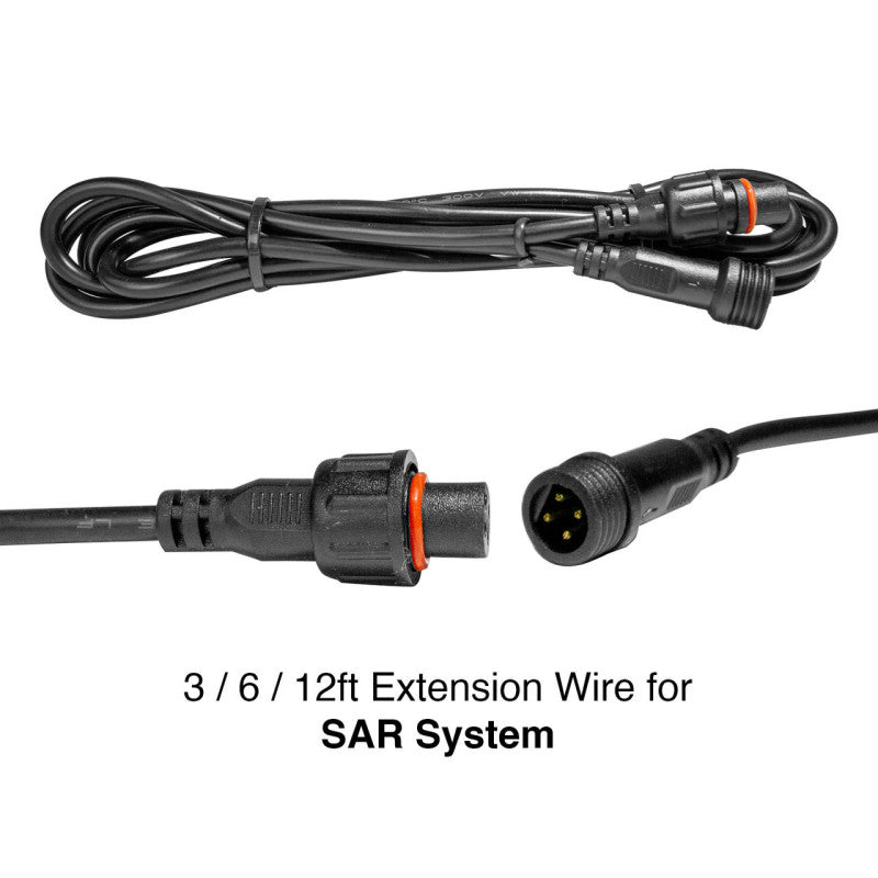 XK Glow SAR System Extension Wire 3ft Light Accessories and Wiring XKGLOW