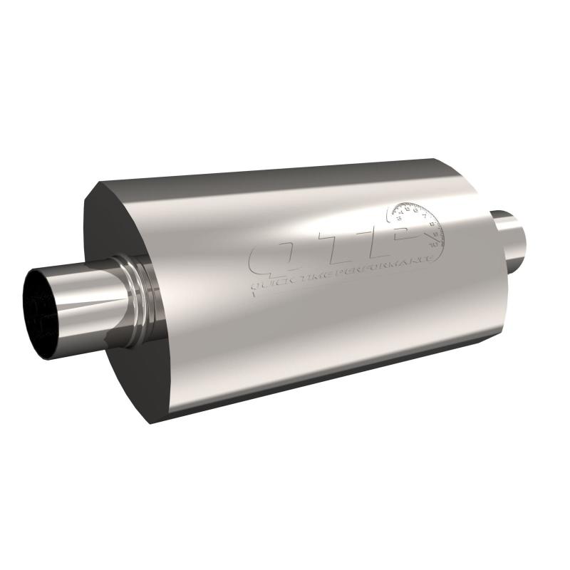 QTP 2.5in Weld-On 304SS AR3 Muffler Muffler QTP
