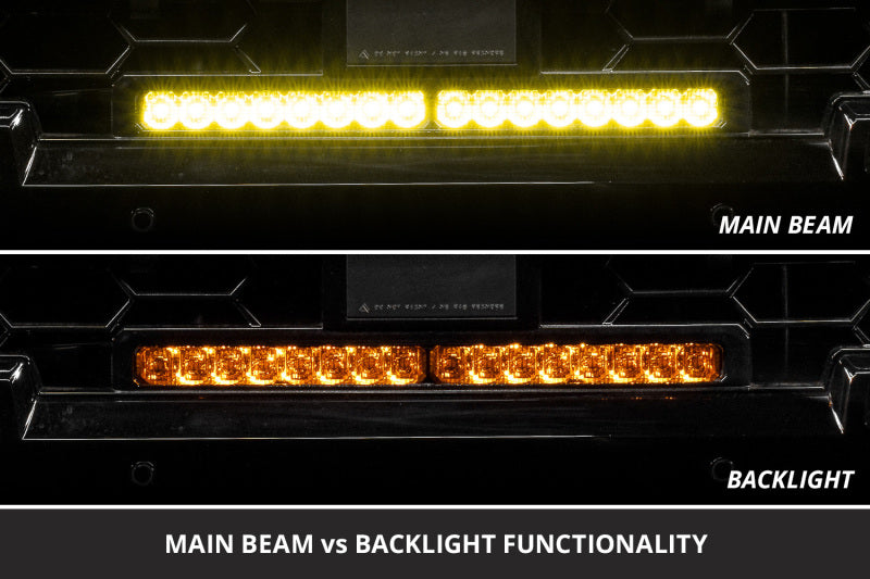 Diode Dynamics 4Runner 2025 TRD Pro Grille SS20 Sport White Combo Light Bars & Cubes Diode Dynamics