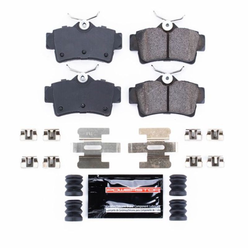 Power Stop 94-01 Ford Mustang Rear Z23 Evolution Sport Brake Pads w/Hardware Brake Pads - Performance PowerStop