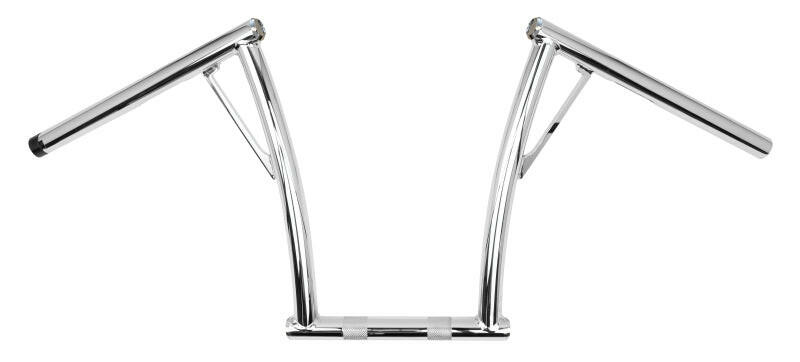 Burly Brand Viejo Bar 13in - Chrome Handlebars Burly Brand