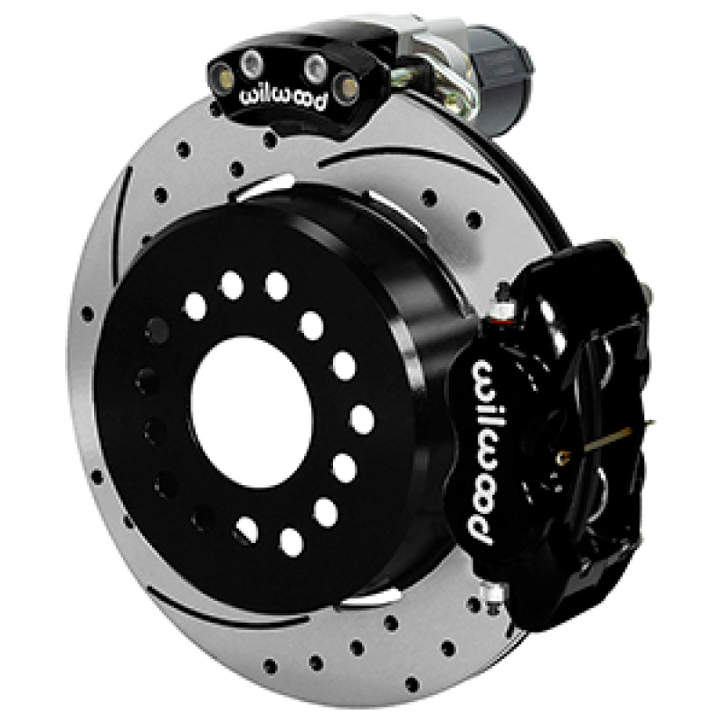 Wilwood EPB Rear Kit FDLI Small Ford 2.50 OffSet Big Brake Kits Wilwood
