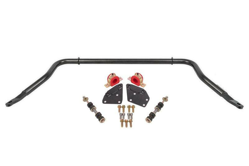 BMR 82-92 Chevrolet Camaro Sway Bar Kit Front Hollow 35mm Non-Adjustable - Black Hammertone Sway Bars BMR Suspension