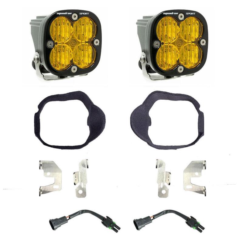 Baja Designs 19-22 Mercedes Benz Sprinter Squadron Sport Fog Pocket Light Kit Light Bars & Cubes Baja Designs