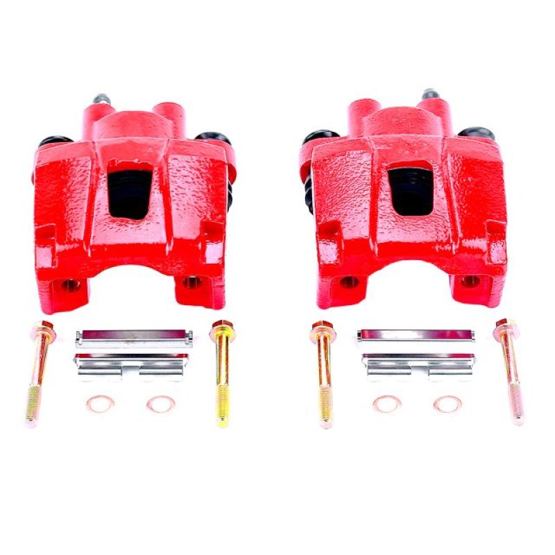 Power Stop 02-10 Ford Explorer Rear Red Calipers w/o Brackets - Pair Brake Calipers - Perf PowerStop
