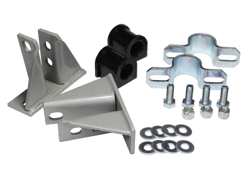 Whiteline 1/12/97 Mitsubishi Evo IV/V/VI/1/02-6/08 Evo VII/VIII/IX Rear 24mm HD Sway Bar Mount Kit Sway Bars Whiteline