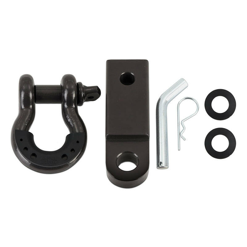 Borne Off-Road Borne Hitch Receiver and Shackle Set Black Hitch Receivers Borne Off-Road