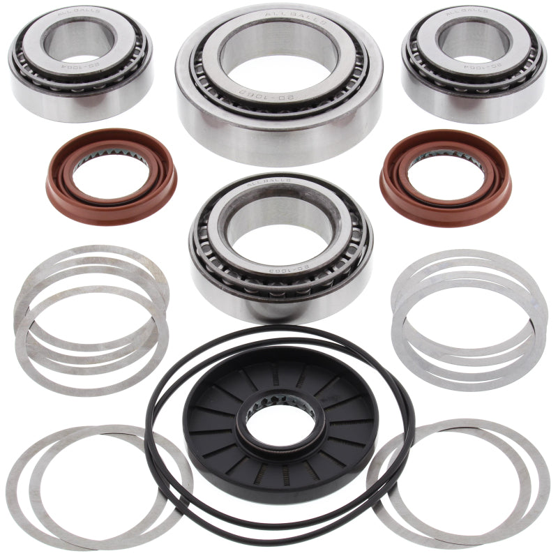 All Balls Racing 08-09 Polaris Ranger 2x4 500 Differential Bearing & Seal Kit Rear Differentials All Balls Racing