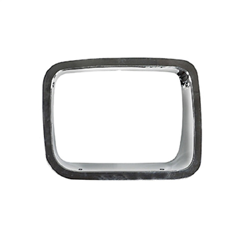 Omix RH Chrome Headlight Bezel 87-95 Wrangler YJ Light Covers and Guards OMIX