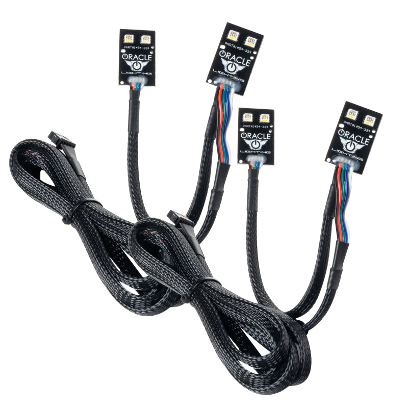 Oracle 2021 Ford Bronco Sport RGB+W Headlight DRL + Halo - ColorSHIFT w/o Controller Headlights ORACLE Lighting