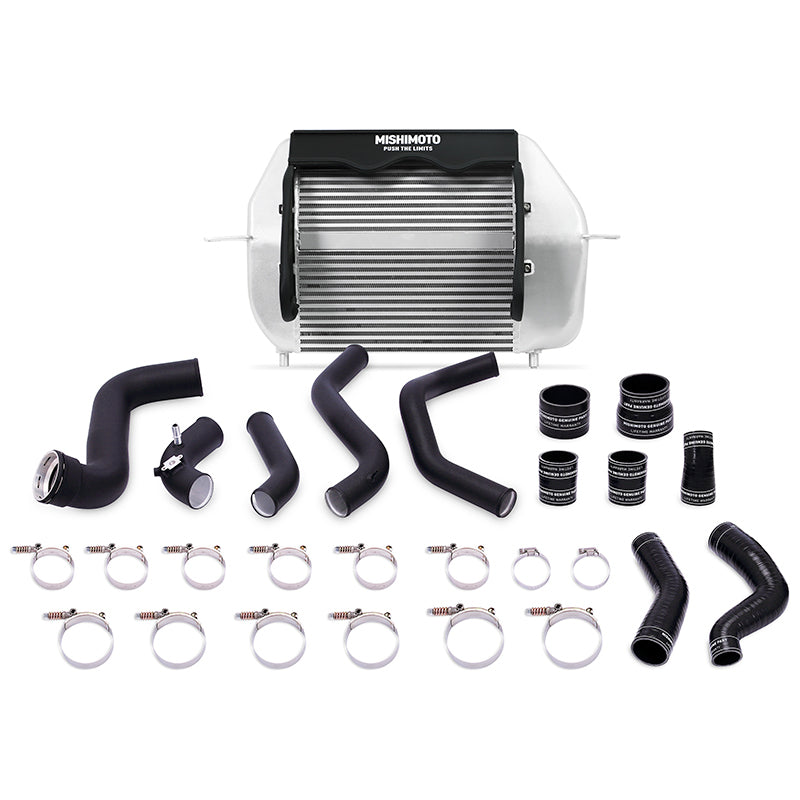 Mishimoto 2011-2014 Ford F-150 EcoBoost Silver Intercooler w/ Black Pipes Intercooler Kits Mishimoto