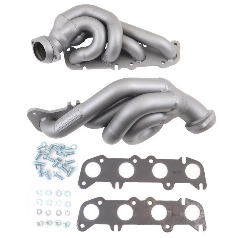 BBK 11-14 Ford F-150 Coyote 5.0 Shorty Tuned Length Exhaust Headers - 1-3/4in Titanium Ceramic Headers & Manifolds BBK