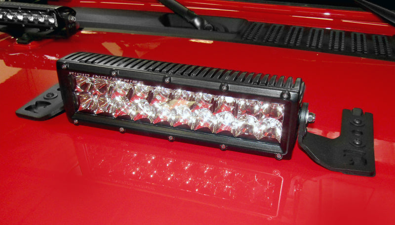 Go Rhino 18-20 Jeep Wrangler JL/JLU/Gladiator JT Light Mount - 10in Double Row Light Mounts Go Rhino