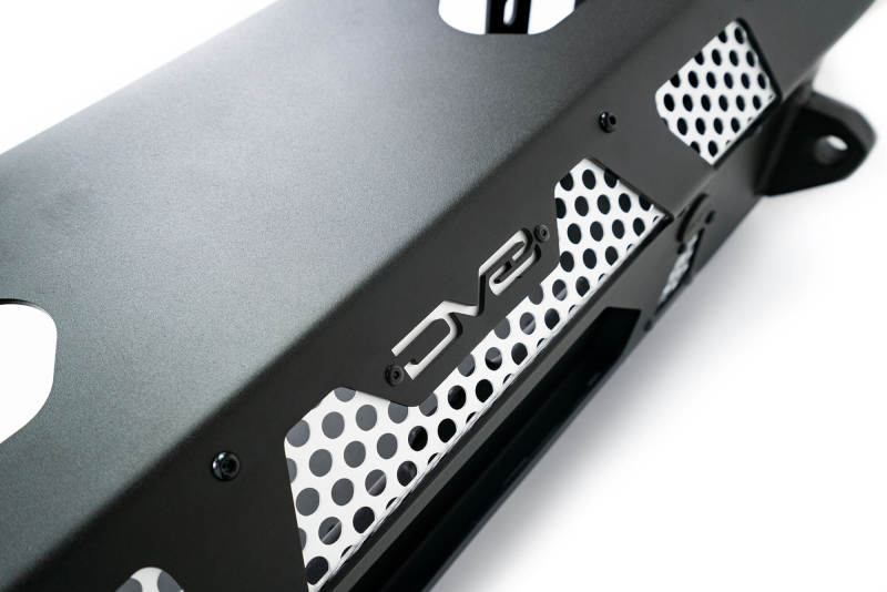 DV8 Offroad 2021+ Ford Bronco Front Bumper Winch Capable w/ Optional Bull Bar/Aux Light Opening Bumpers - Steel DV8 Offroad