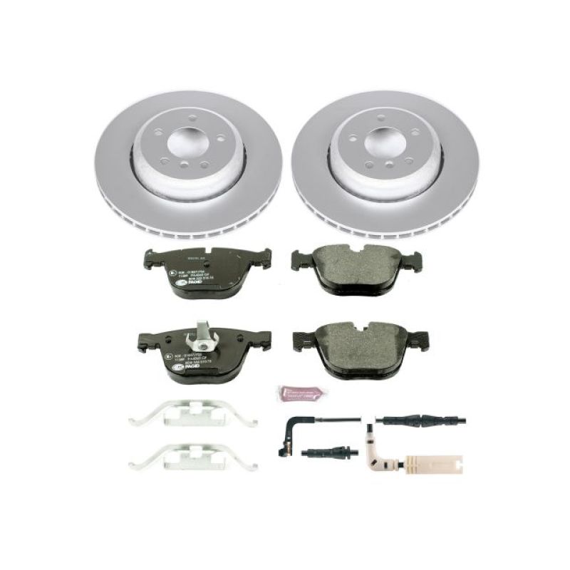 Power Stop 08-10 BMW 535i Rear Euro-Stop Brake Kit Brake Kits - OE PowerStop