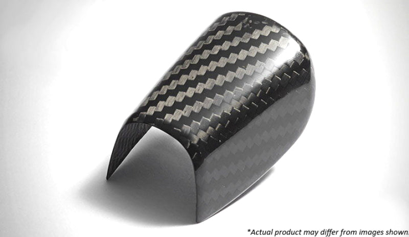 Revel GT Dry Carbon A/T Shift Knob Cover 15-18 Subaru WRX/STI - 1 Piece Carbon Accessories Revel