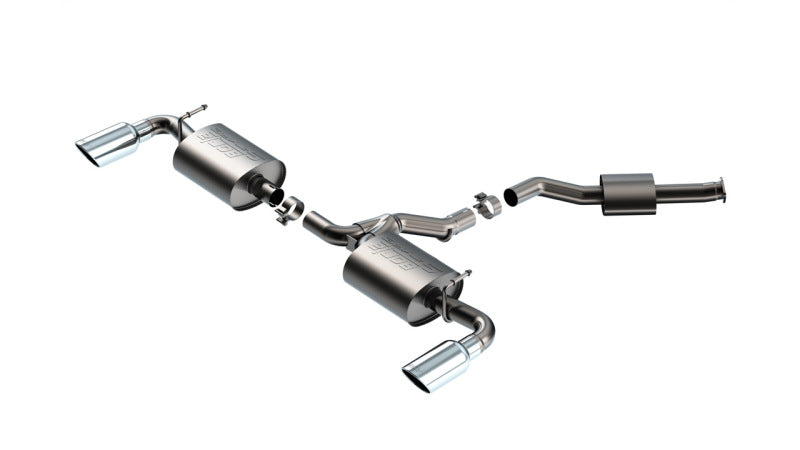 Borla 19-25 Toyota RAV4 Hybrid 2.25 S-Type Cat Back Exhaust Catback Borla