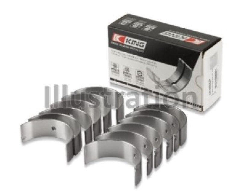 King Engine Bearings Isuzu 6VD1 Connecting (Size +1.0) Rod Bearing Set Bearings King Engine Bearings