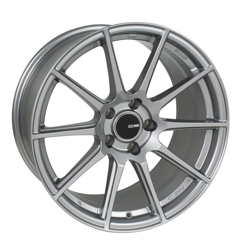 Enkei TS10 18x10.5 5x114.3 25mm Offset 72.6mm Bore Storm Gray Wheel Wheels - Cast Enkei