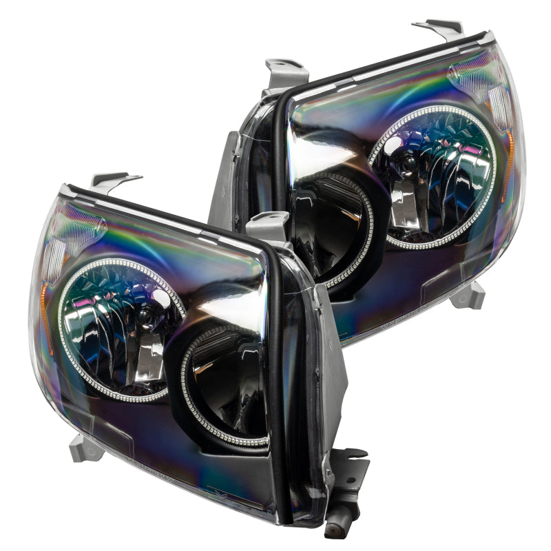 Oracle 03-05 Toyota 4-Runner SMD HL - Black - ColorSHIFT w/ BC1 Controller Headlights ORACLE Lighting