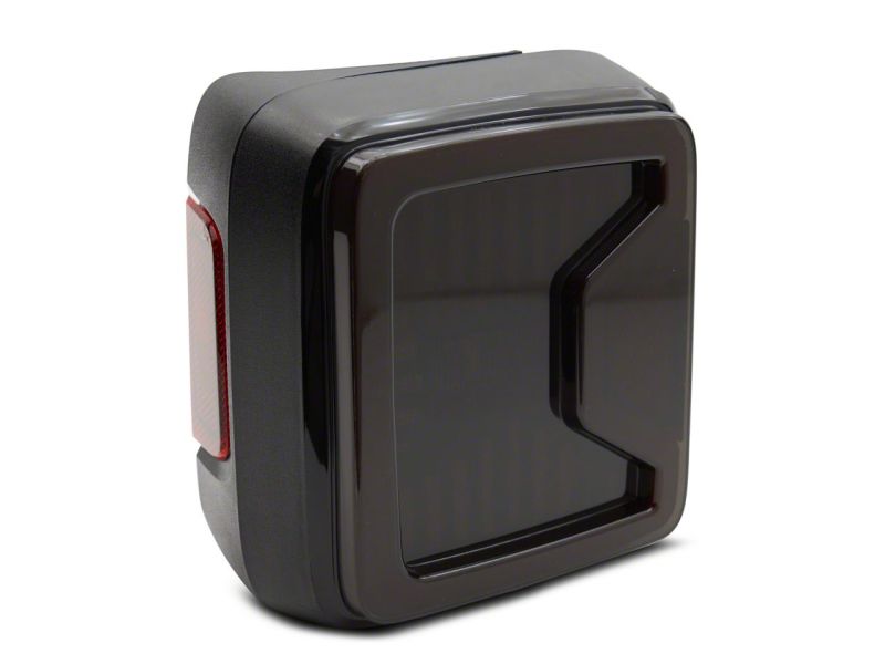 Raxiom 18-23 Jeep Wrangler JL LED Tail Lights- Blk Housing (Smoked Lens) Tail Lights Raxiom