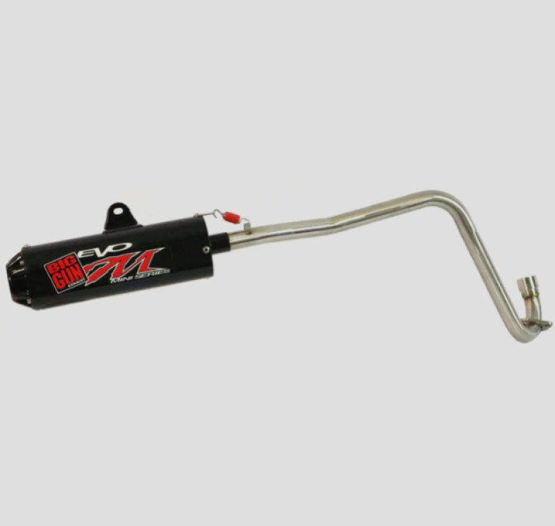 Big Gun 19-23 Honda CRF 110F Evo M Series Black Out Full System Exhaust Powersports Exhausts Big Gun