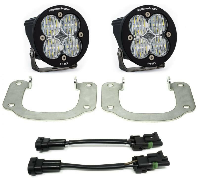 Baja Designs 17-18 Nissan Titan Pro Fog Pocket Kit Fog Lights Baja Designs