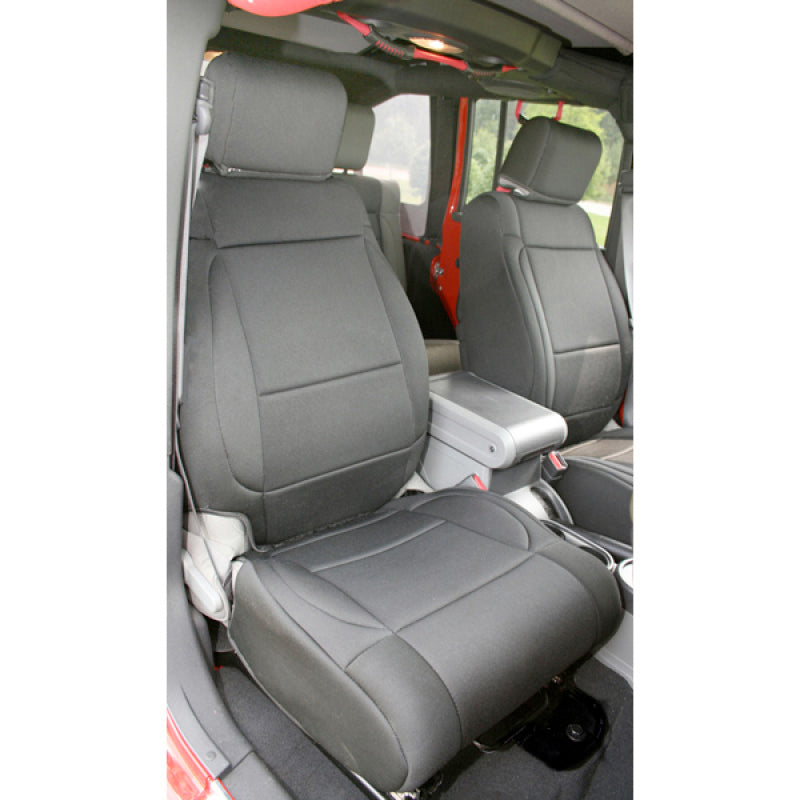Rugged Ridge Neoprene Front Seat Covers 11-18 Jeep Wrangler JK Seats Rugged Ridge