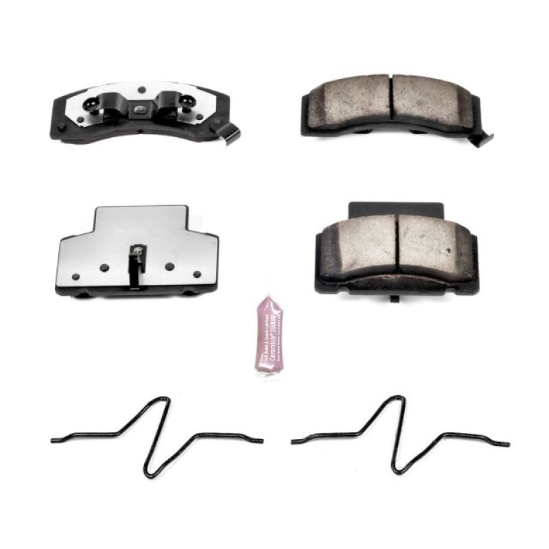 Power Stop 91-00 Chevrolet C3500 Front Z36 Truck & Tow Brake Pads w/Hardware Brake Pads - Performance PowerStop
