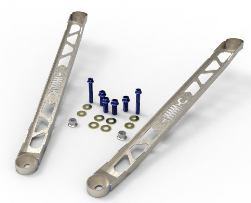 aFe CONTROL 304 Stainless Steel Front Suspension Strut Brace Raw - Toyota GR Supra (A90) 20-21 Strut Bars aFe