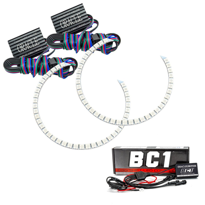 Oracle Honda Civic Sedan 06-11 Halo Kit - ColorSHIFT w/ BC1 Controller Headlights ORACLE Lighting