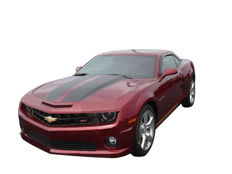 AVS 10-18 Chevy Camaro Ventvisor Outside Mount Window Deflectors 2pc - Smoke Wind Deflectors AVS