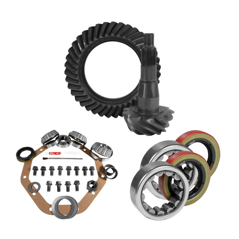 Yukon Gear & Install Kit Package For 9.25in Chrysler in a 3.55 Ratio Differential Install Kits Yukon Gear & Axle