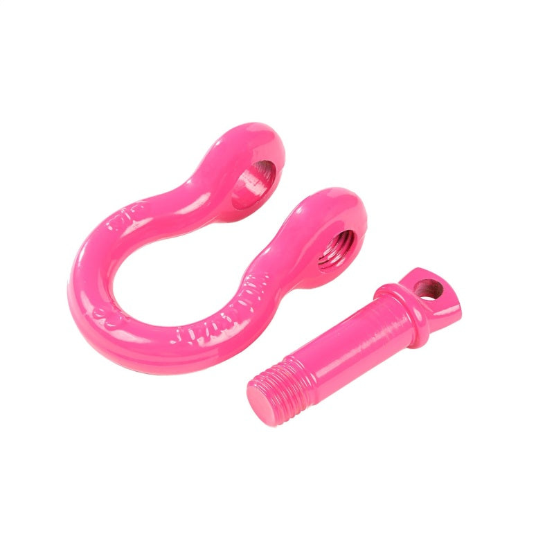 Rugged Ridge Pink 9500lb 3/4in D-Shackle Shackle Kits Rugged Ridge