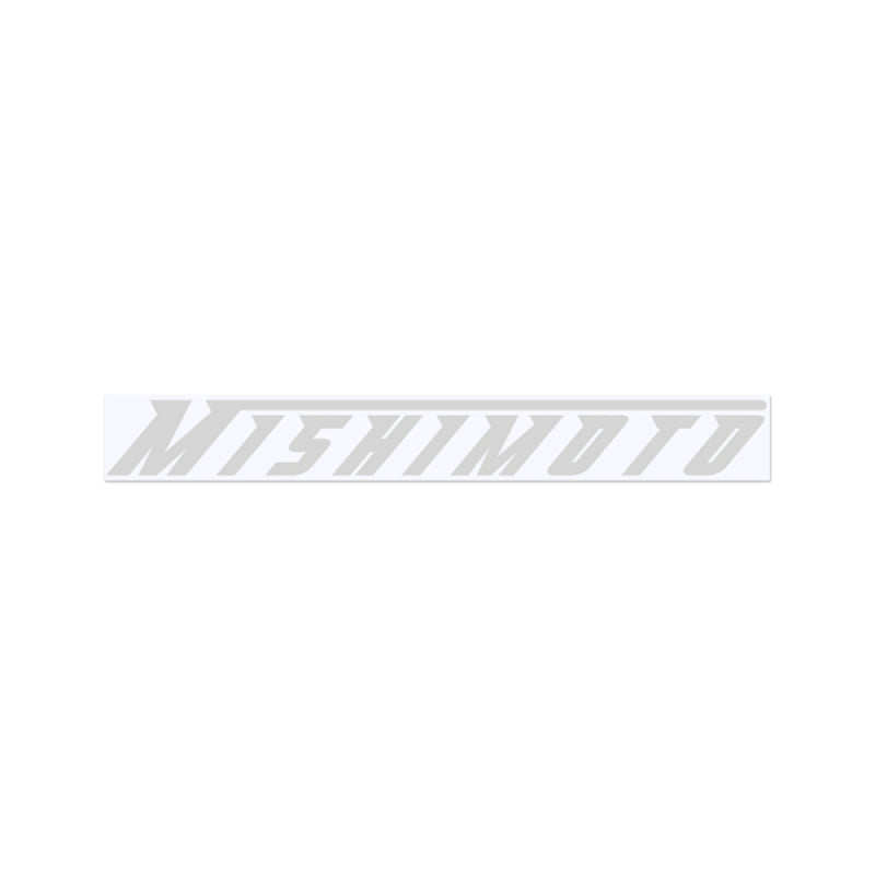 Mishimoto Small Silver Decal Stickers/Decals/Banners Mishimoto