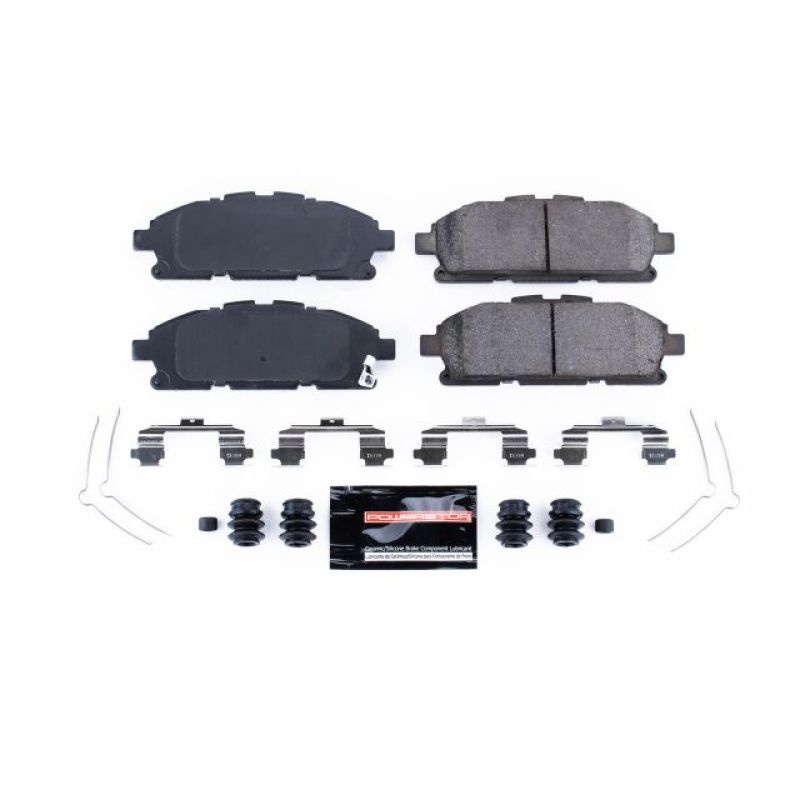 Power Stop 11-17 Nissan Quest Front Z23 Evolution Sport Brake Pads w/Hardware Brake Pads - Performance PowerStop