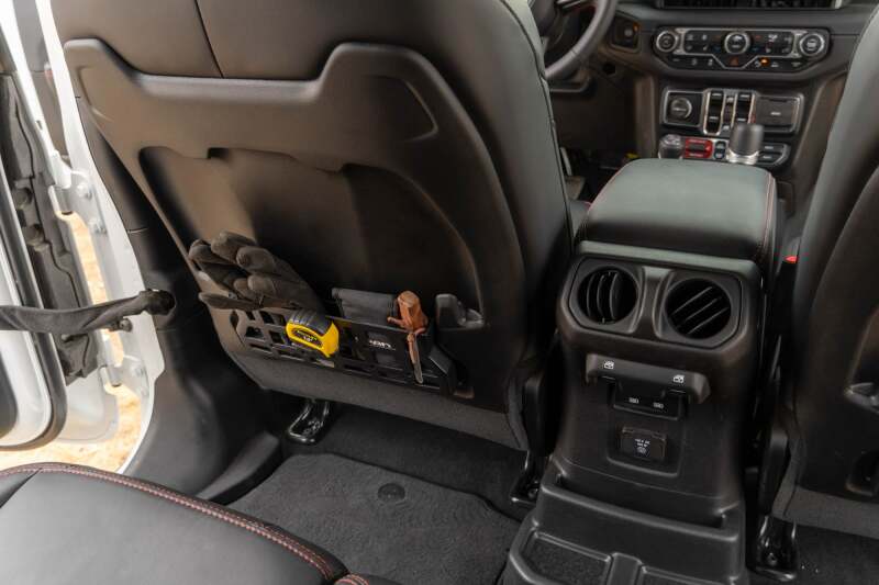 DV8 Offroad 2018-2025 Jeep Wrangler JL JLU Gladiator JT DV8 Offroad Seat Back Molle Pockets Exterior Trim DV8 Offroad