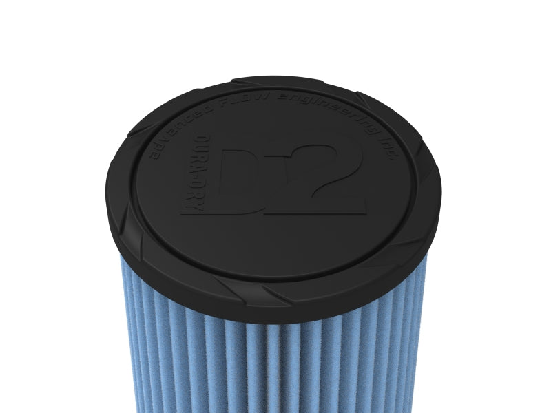 aFe POWER Universal Clamp-On Air Filter w/ D2 Dura-Dry Media - 4in F x 6in B x 4-3/4in T x 9in H Air Filters - Universal Fit aFe