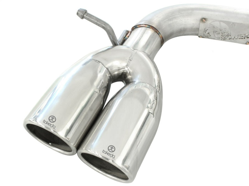 aFe Takeda Exhaust Axle-Back 08-14 Scion xB L4 2.4L 304SS Polished Dual Tips Exhaust Axle Back aFe