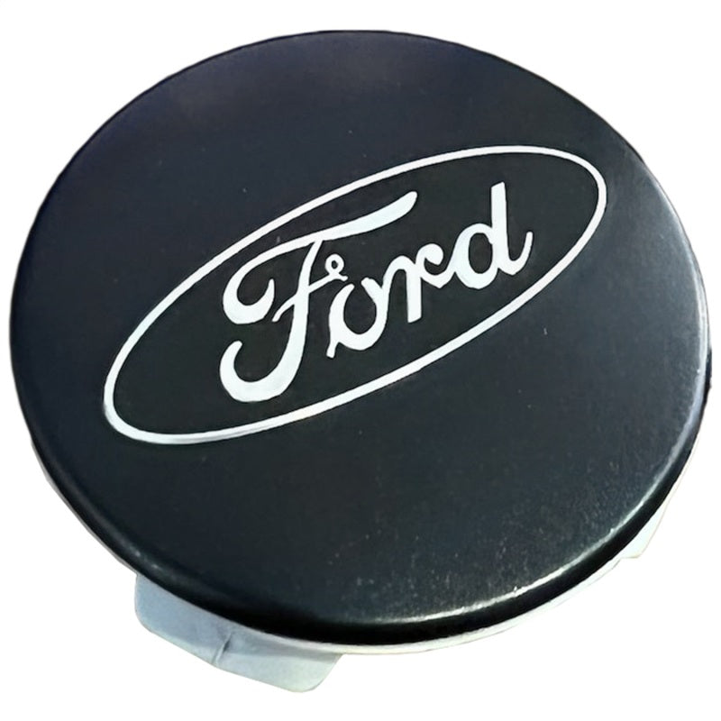 Ford Racing Ford Car Black & Chrome Wheel Center Cap Kit - Satin Wheel Center Caps Ford Racing
