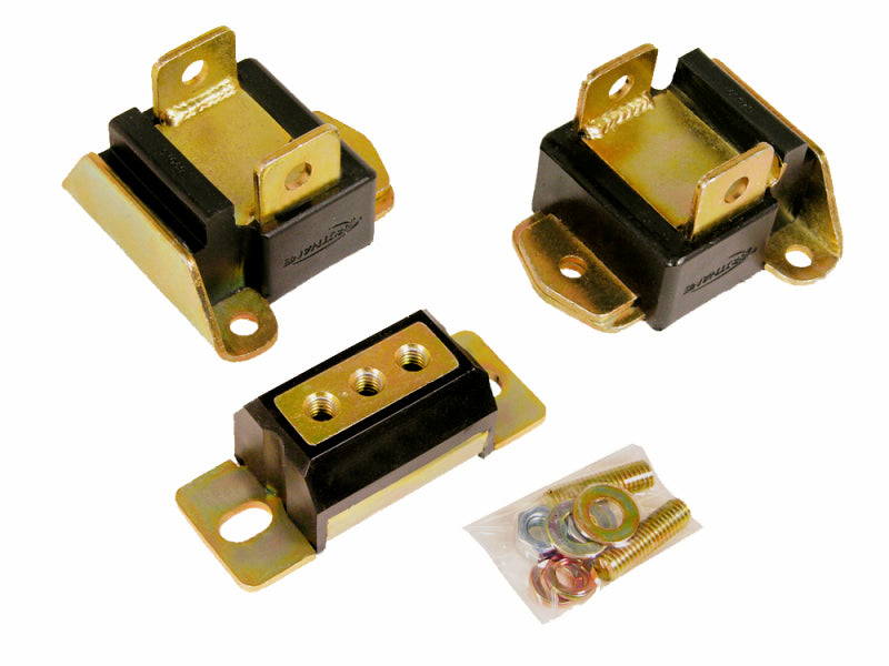 Prothane GM Motor & Trans Mount Kit - Black Bushing Kits Prothane