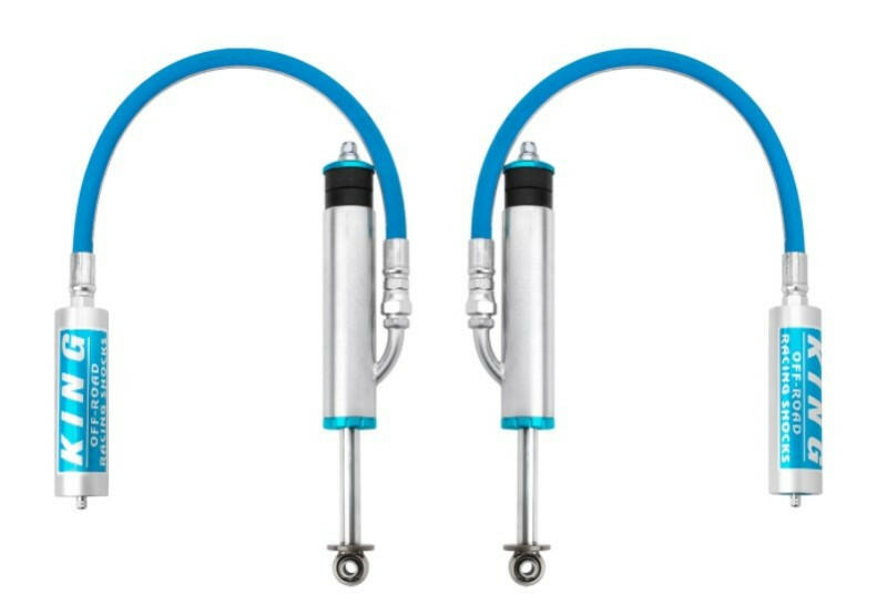 King Shocks 91-00 Mitsubishi Montero V20 Front 2.0 Dia Remote Reservoir Shock (Pair) Shocks and Struts King Shocks