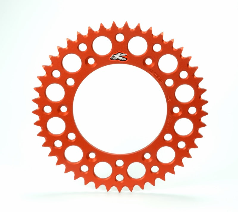 Renthal 99-24 KTM Supermoto/Enduro/Adv.R/Duke/SMC/17-24 Husq Rear Grvd Sprocket - Org 520-42P Teeth Sprockets Renthal