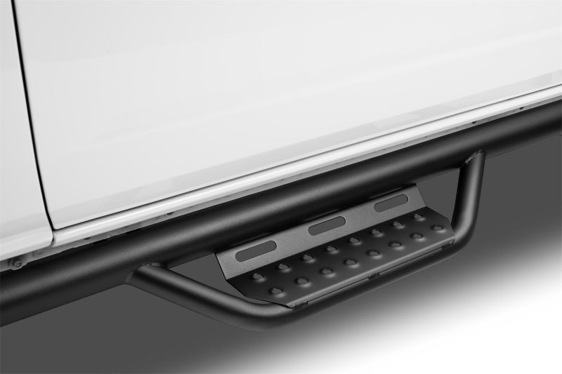 N-Fab 21-22 Ford Bronco 4 Door SRW RS Nerf Step - Full Length - 2in - Tex. Black Side Steps N-Fab