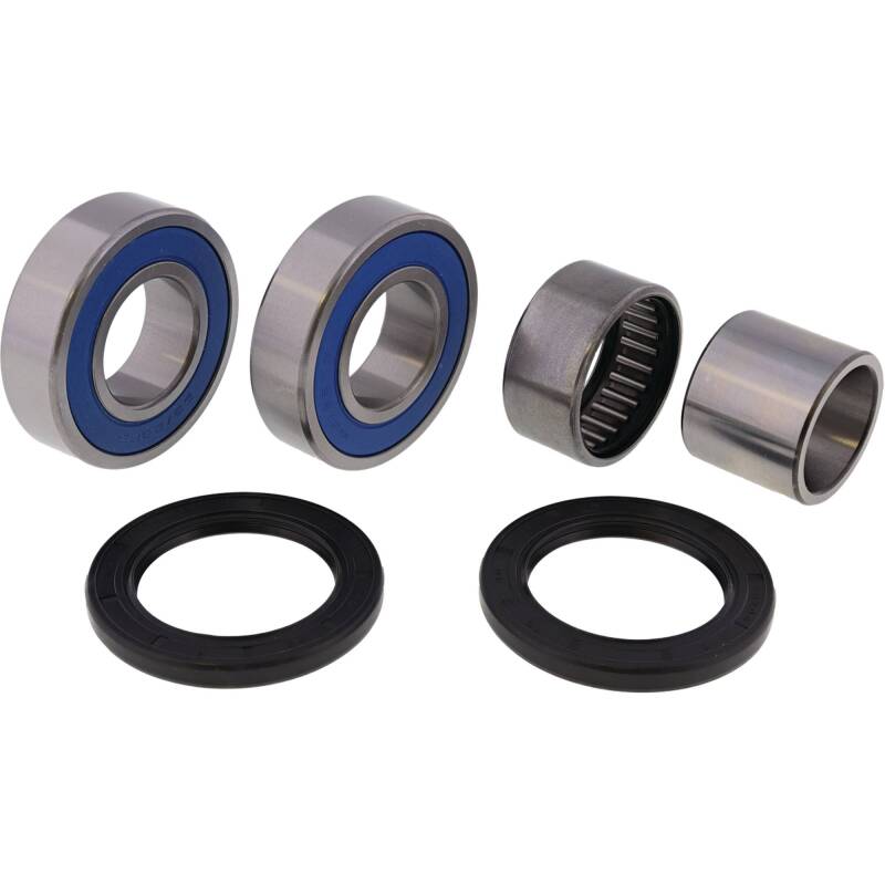All Balls Racing 04-09 Yamaha FZ6 Wheel Bearing Kit Rear Wheel Bearings All Balls Racing