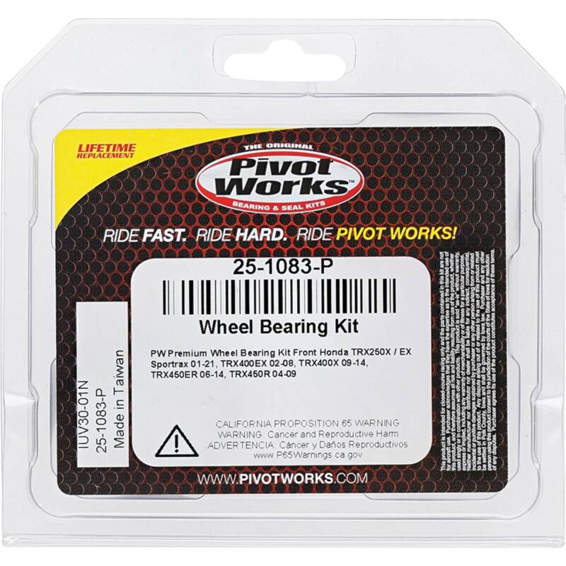 Pivot Works Premium Wheel Bearing Wheel Bearings Pivot Works