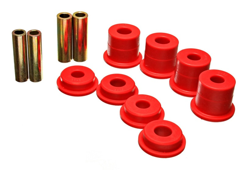 Energy Suspension Fd Rear Subframe Bush Set - Red Bushing Kits Energy Suspension