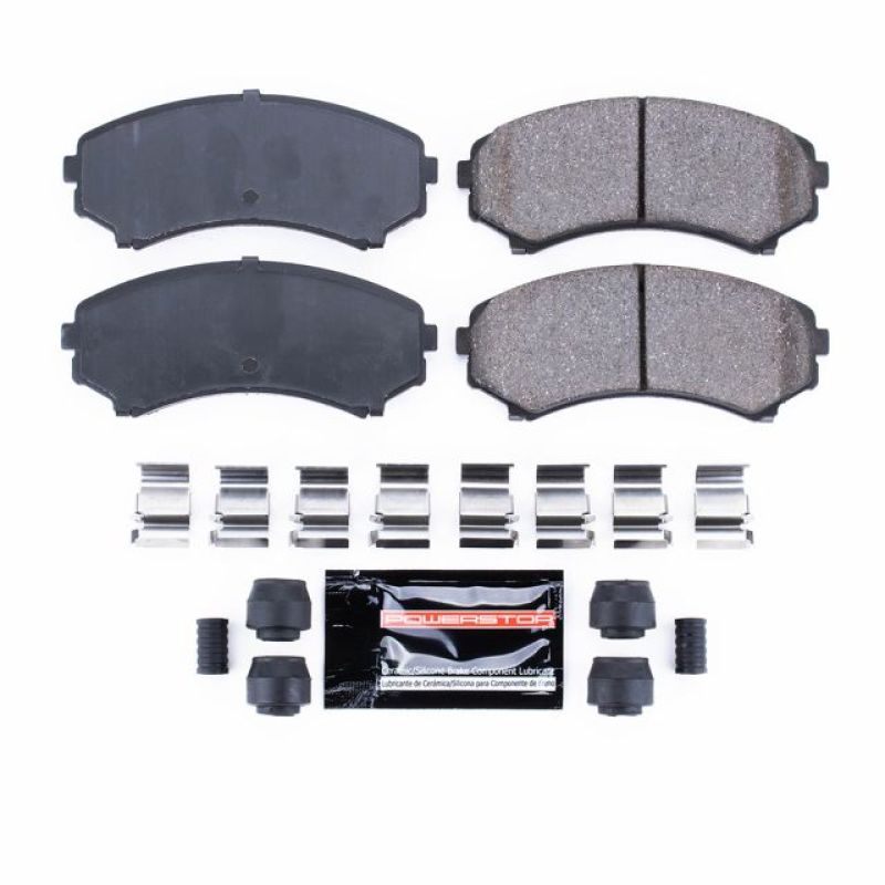 Power Stop 2002 Honda Passport Front Z23 Evolution Sport Brake Pads w/Hardware Brake Pads - Performance PowerStop