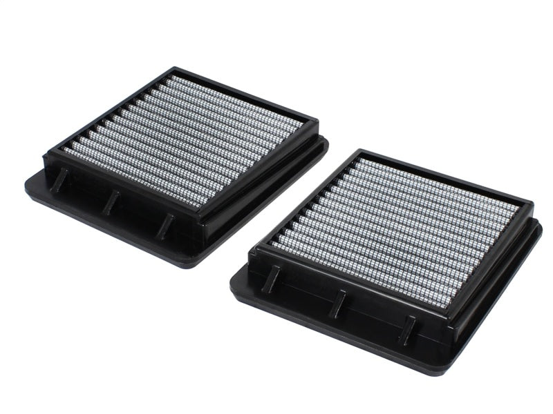 aFe MagnumFLOW Air Filters OEM Replacement Pro DRY S 09-15 Nissan GT-R V6 3.8L (tt) Air Filters - Drop In aFe